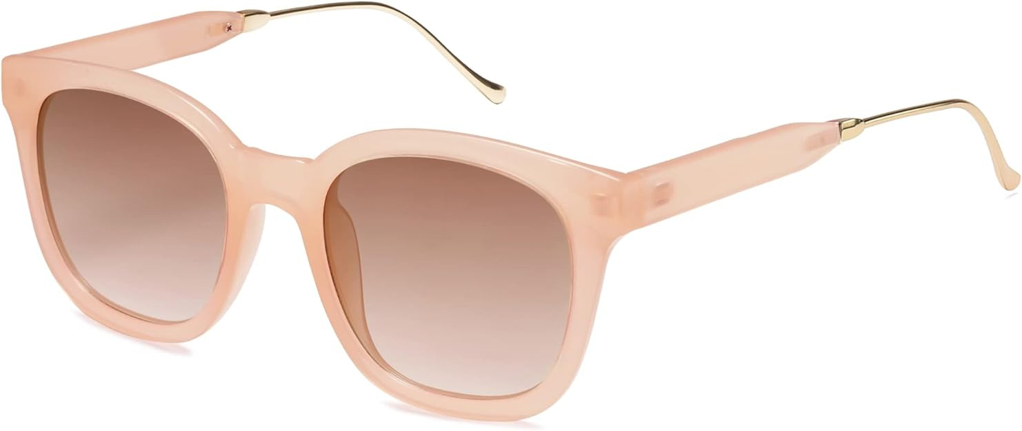 SOJOS Classic Square Polarized Sunglasses Womens Mens Retro Trendy Shades UV400 Sunnies | Amazon (US)