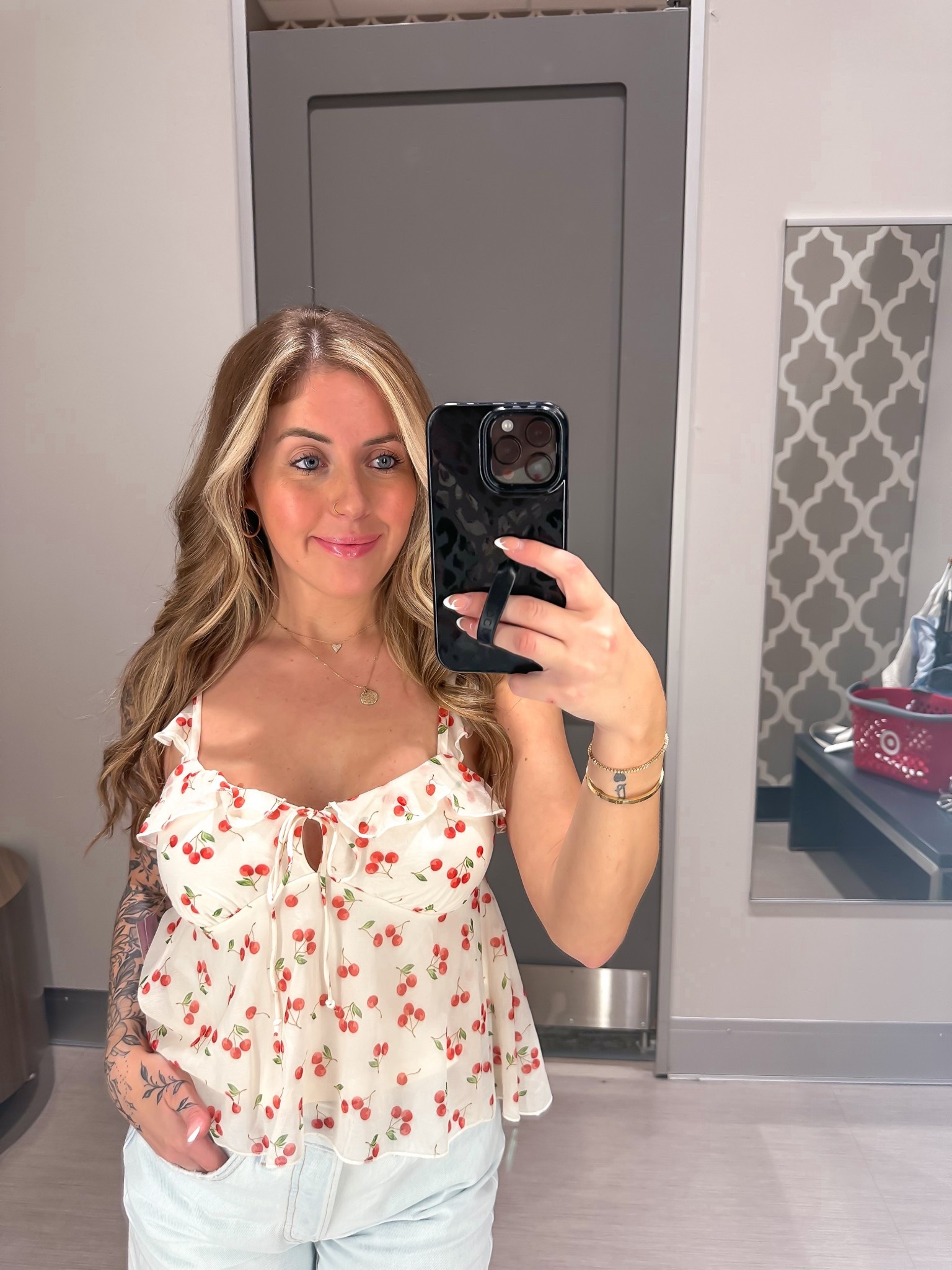 🍒 top $8! Wearing XS 

#LTKFindsUnder50 #LTKSaleAlert #LTKStyleTip