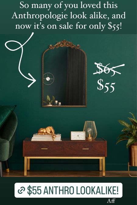 This best selling Anthropologie dupe is on sale for only $55 now! It looks so similar to the Anthropologie primrose mirror in gold, but this costs way less! Walmart has so many great home decor finds right now.🪞
................
Home Decor Walmart home decor Walmart finds if you Walmart you know Anthropologie mirror dupe Primrose mirror dupe gold mirror entry decor spring home refresh spring home decor living room decor gold mirror under $100 mirror under $100 vanity mirror nursery decor little girls room decor mirror under $75 arched mirror traditional home decor get the look for less gleaming primrose dupe gleaming primrose mirror dupe 

#LTKSpringSale #LTKhome #LTKsalealert