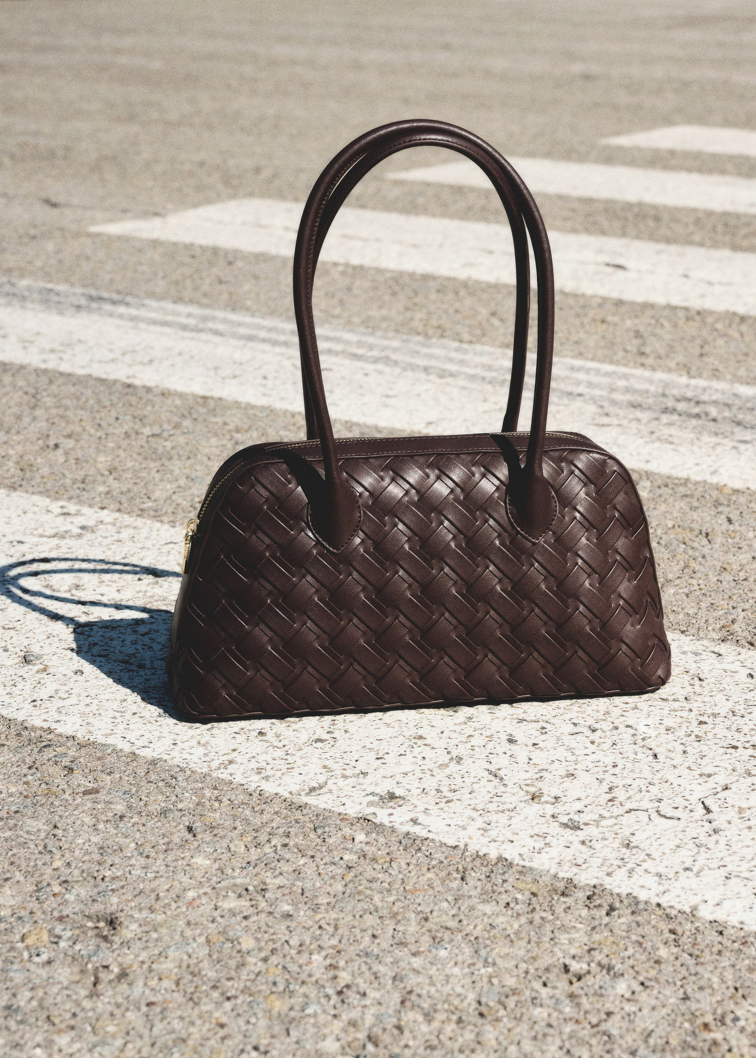 Braided bowling bag - Women | MANGO USA | Mango (US/MX/AU)