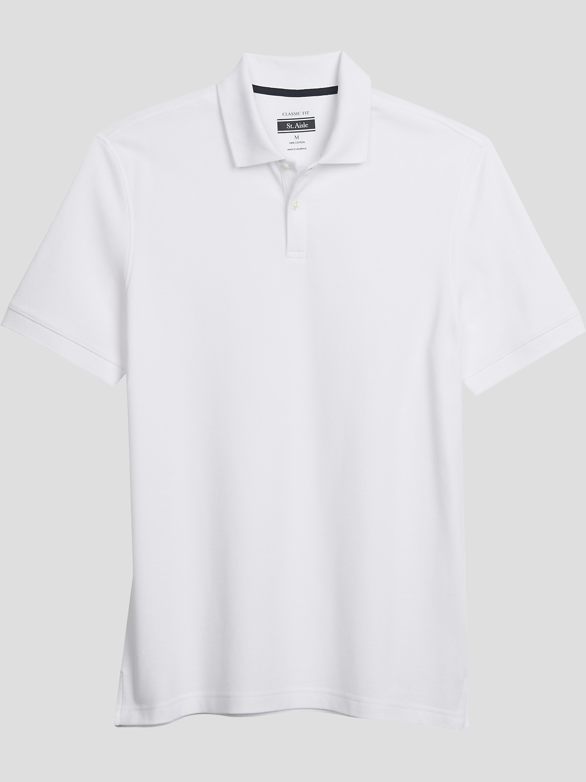 St. Aisle Classic Fit Pique Polo | Polo Shirts | Men's Wearhouse | The Men's Wearhouse