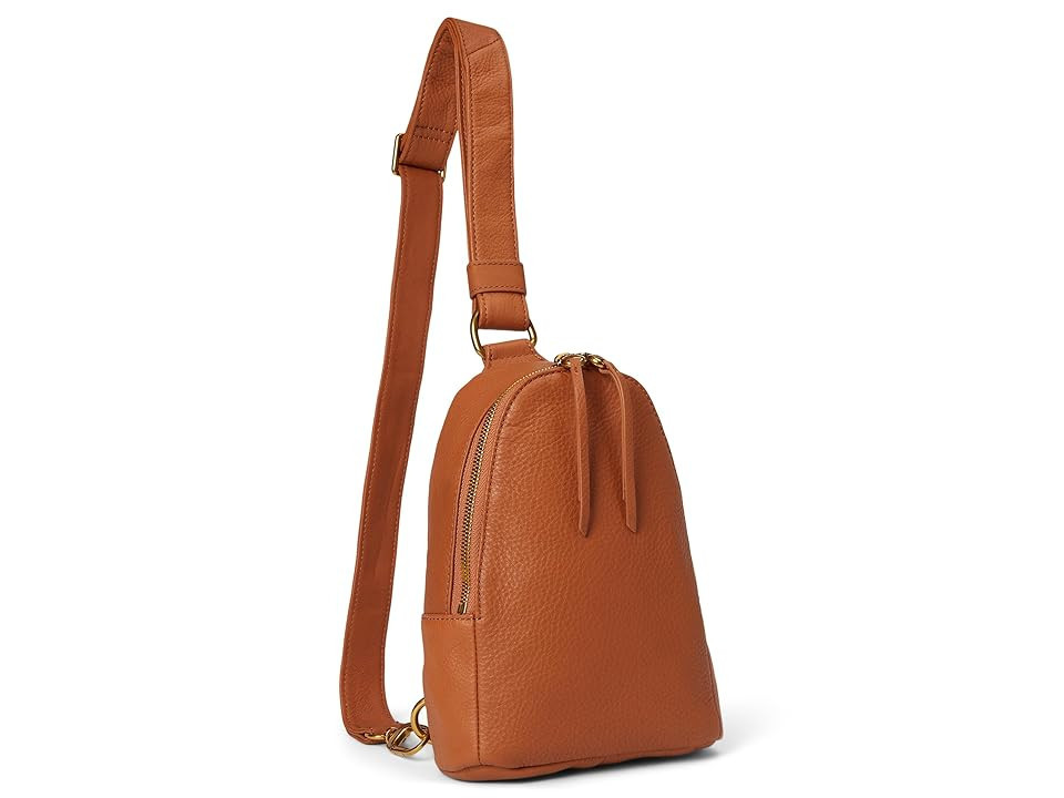 HOBO Fern Sling Cross Body Handbags Warm Honey, Leather | Zappos