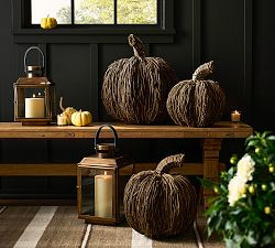 Woven Vine Pumpkin | Pottery Barn (US)
