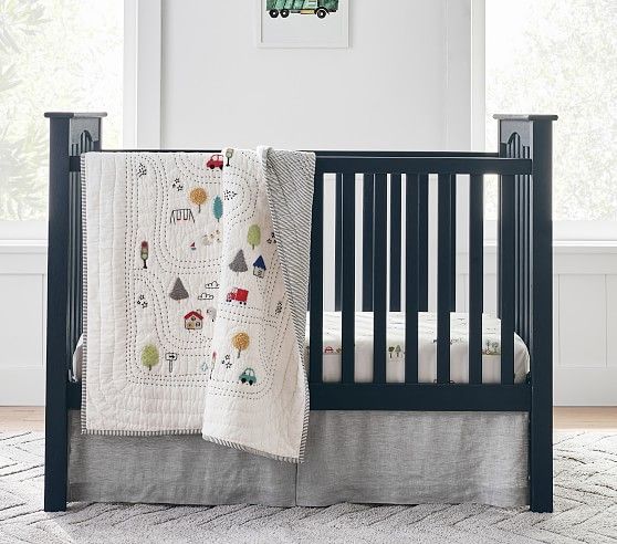 My Little Neighborhood Baby Bedding | Pottery Barn Kids