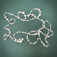 Long Crochet Pearl Necklace | Etsy (US)