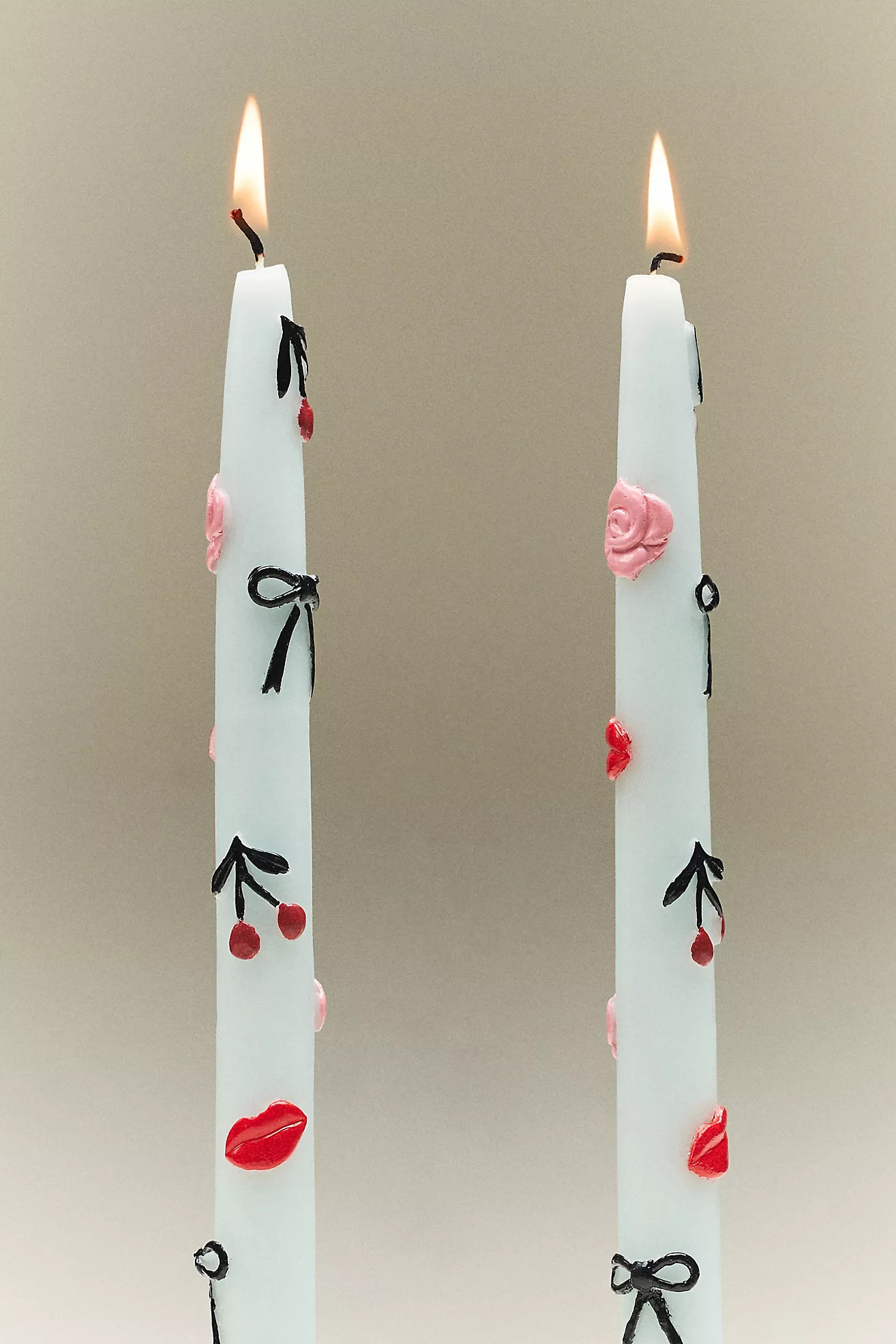 The Amour Taper Candles, Set of 2 | Anthropologie (US)