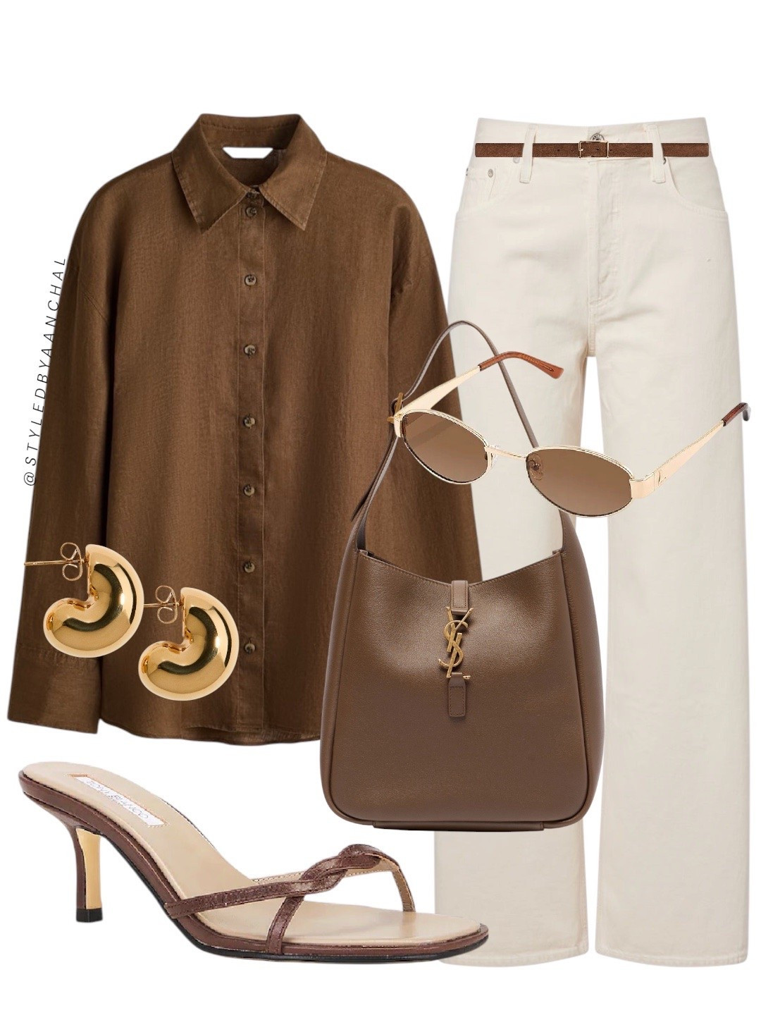 Mocha tones and timeless staples 🤎

Brown shirt
Revolve
Cream denim
Cream jeans
Brown heels
Hm
Brown belt
Summer sunglasses

#LTKsummer #LTKbag #LTKjeans