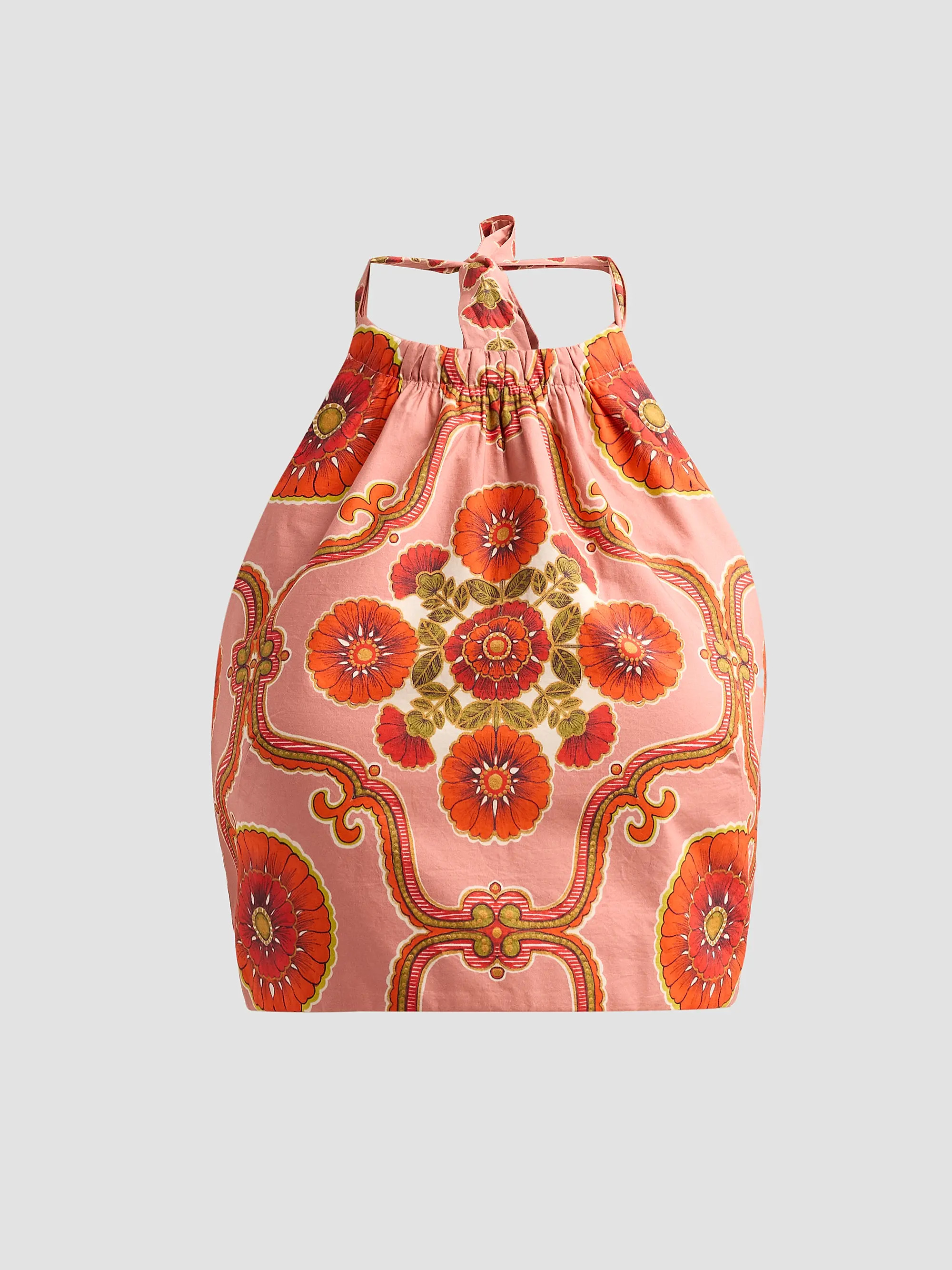 Dahlia Poplin Halterneck Top | Saks Fifth Avenue