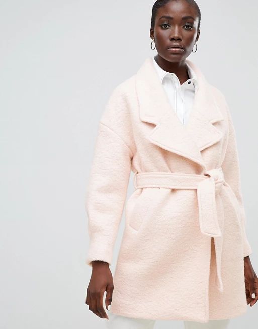 Selected Femme Wrap Wool Coat | ASOS US