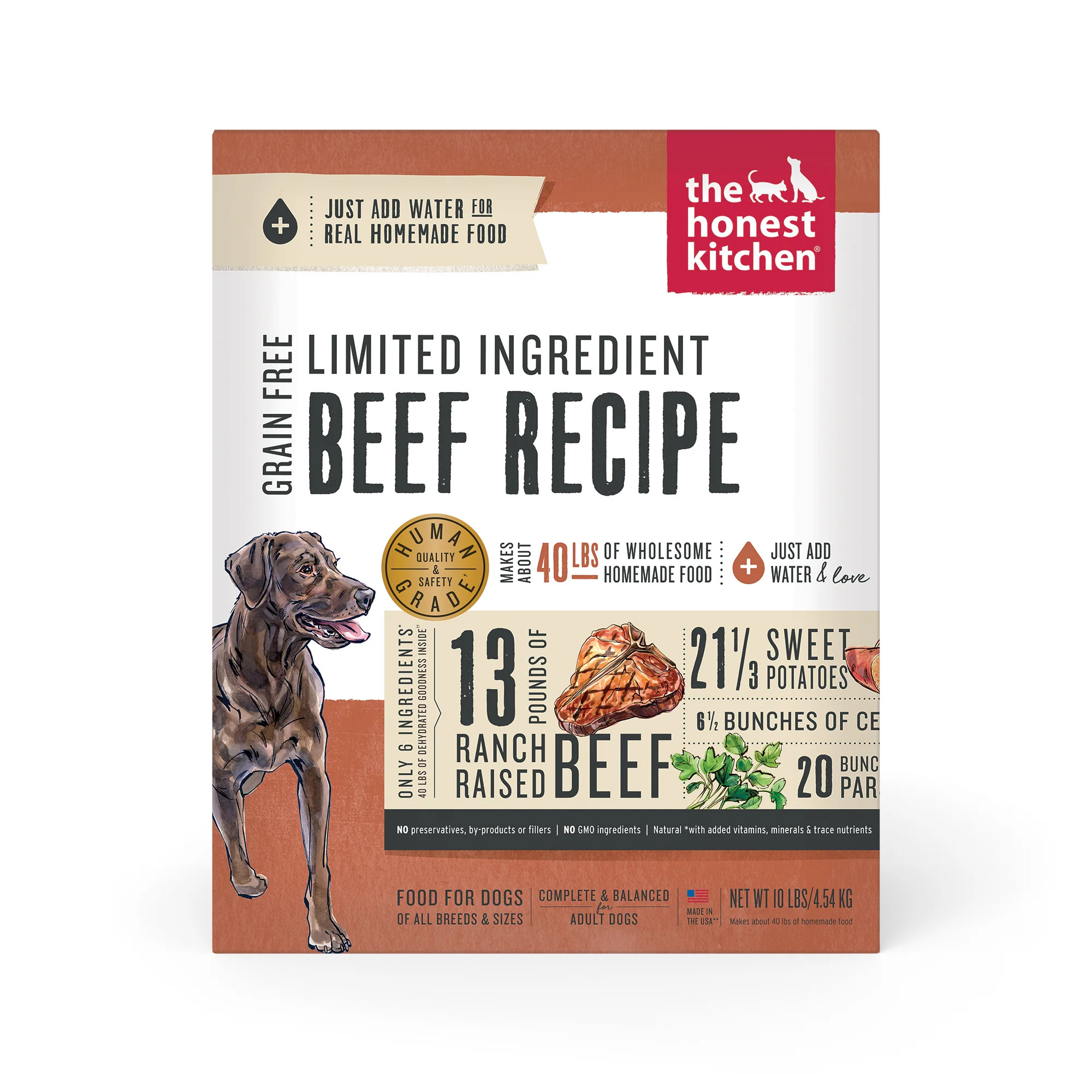 Dehydrated Limited Ingredient Beef | The Honest Kitchen