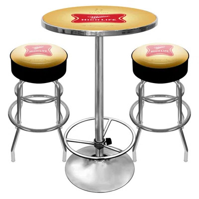 Ultimate Miller High Life 3 Piece Pub Table Set | Wayfair North America