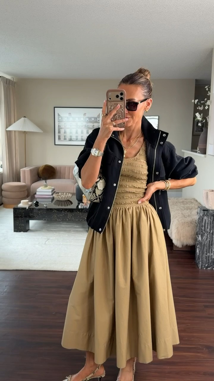 The prettiest neutral dress that can be styled so many different ways made your most loved this week!

#LTKSeasonal #LTKgrwm #LTKootd