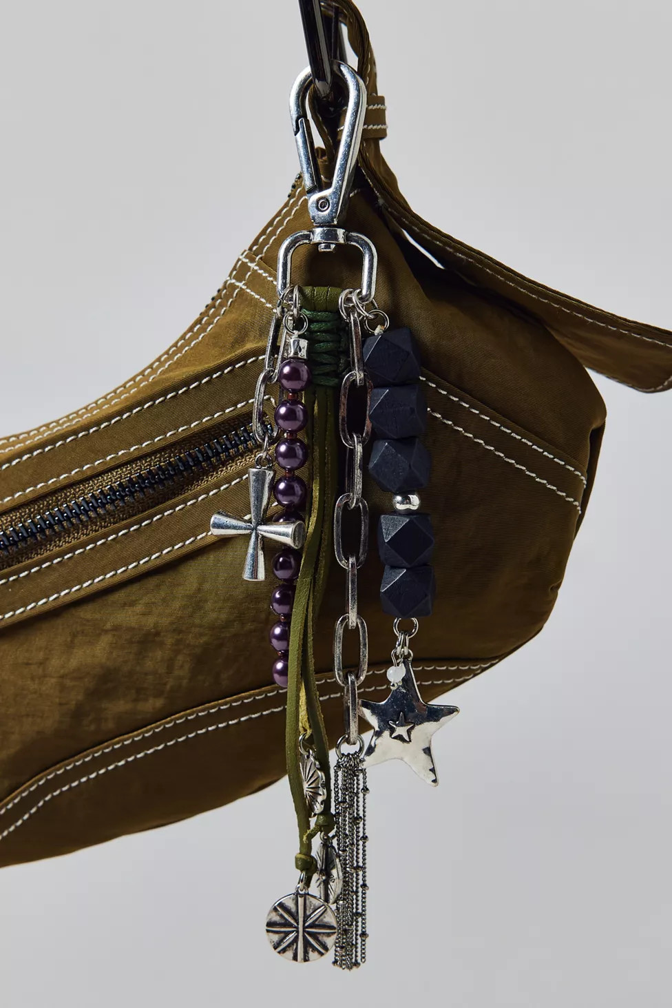 Charm Cluster Boho Keychain | Urban Outfitters (US and RoW)