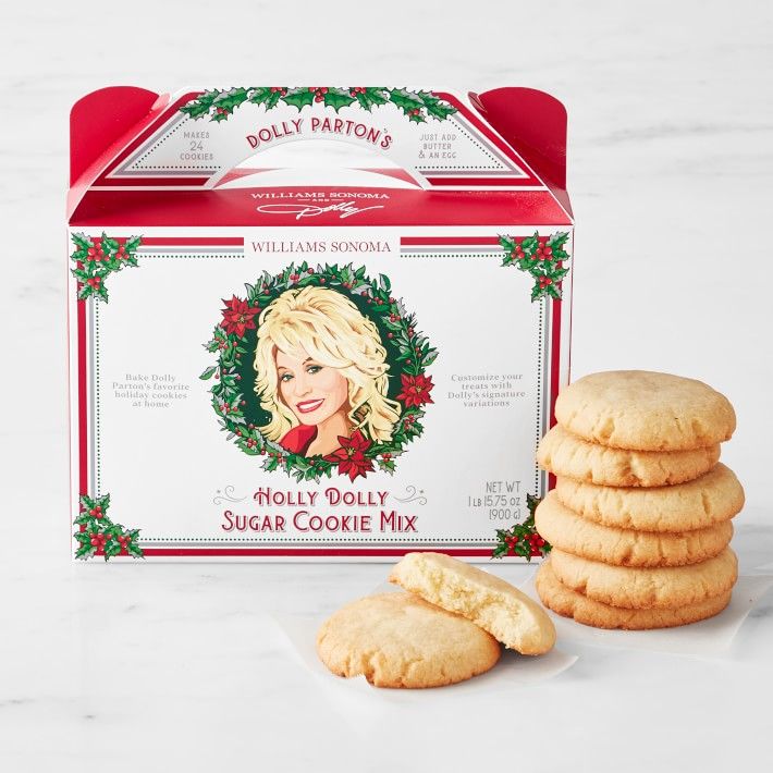 Dolly Parton's Holly Dolly Sugar Cookie Mix | Williams-Sonoma