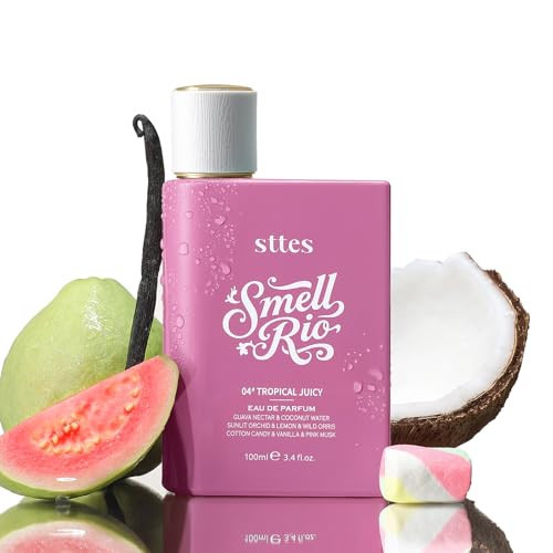 Sttes Perfume 04# (Tropical Juicy) – Perfume for Women – Long-Lasting Hair Guava, Orchid, Vanilla & Cotton Candy Notes – Fruity Scentual Fragrance Eau de Parfum 100ml (3.4 fl oz) | Amazon (US)