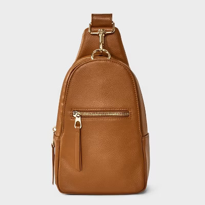 Sling Pack Crossbody Bag - Universal Thread™ Rust Brown | Target