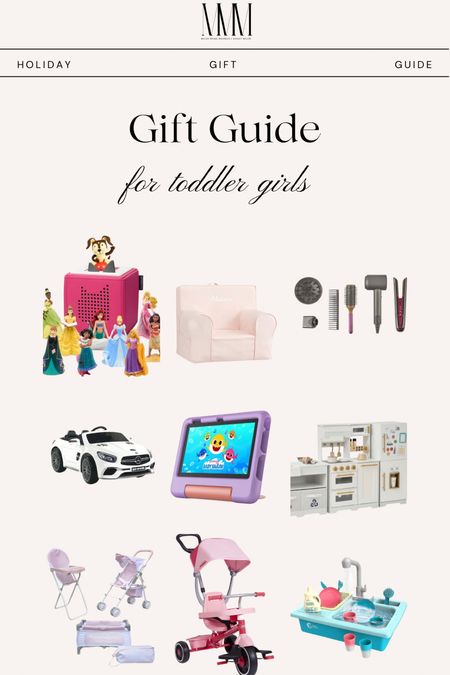 A holiday gift guide for your toddler girlies! Some of these are based off what we have and have used/loved and what I would get!

#LTKGiftGuide #LTKkids #LTKHoliday