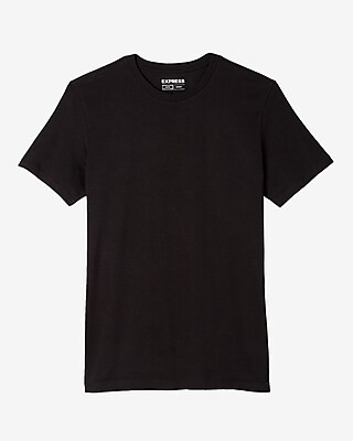 Slim Supersoft Moisture-Wicking Crew Neck T-Shirt | Express