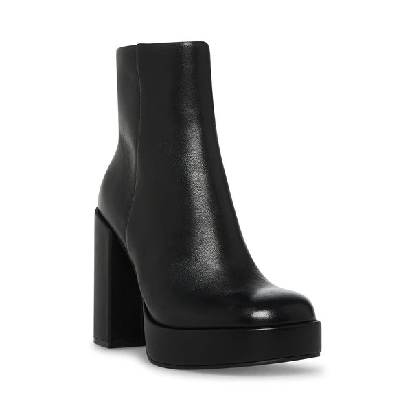 ZENIA BLACK LEATHER | Steve Madden (US)
