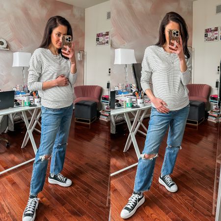 LAST DAY for 25% off Abercrombie denim — and extra 15% off with stackable code DENIMAF 👖 comfy amazon daily ritual striped top is SO SOFT 😍

#LTKsalealert #LTKunder100 #LTKbump