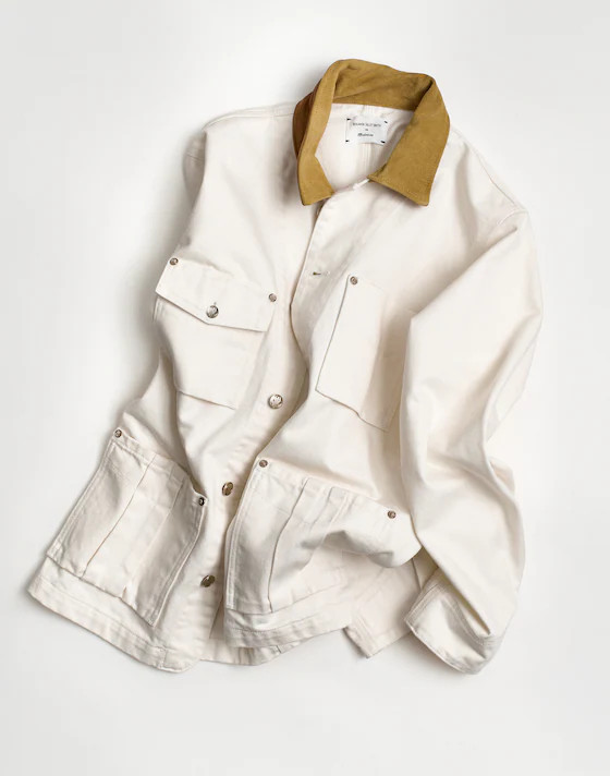 Madewell x Benjamin Talley Smith The Fairview Barn Jacket in Chalk Wash | Madewell