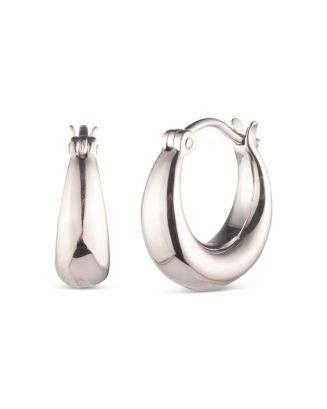 Sterling Silver Graduated Hoop Earrings | Bloomingdale's (US)