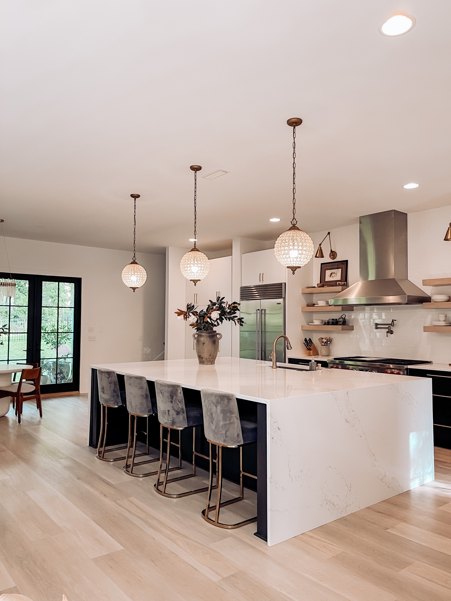 Arhaus Allmodern kitchen island pendant vases 

#LTKhome