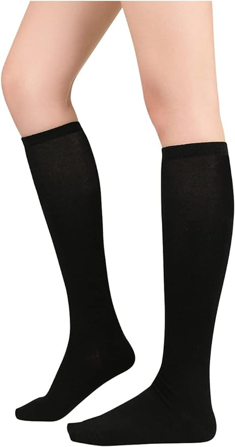 Century Star Knee High Striped Socks for Women - Long Thin Tube Sports Thigh High Socks Tall Stoc... | Amazon (US)