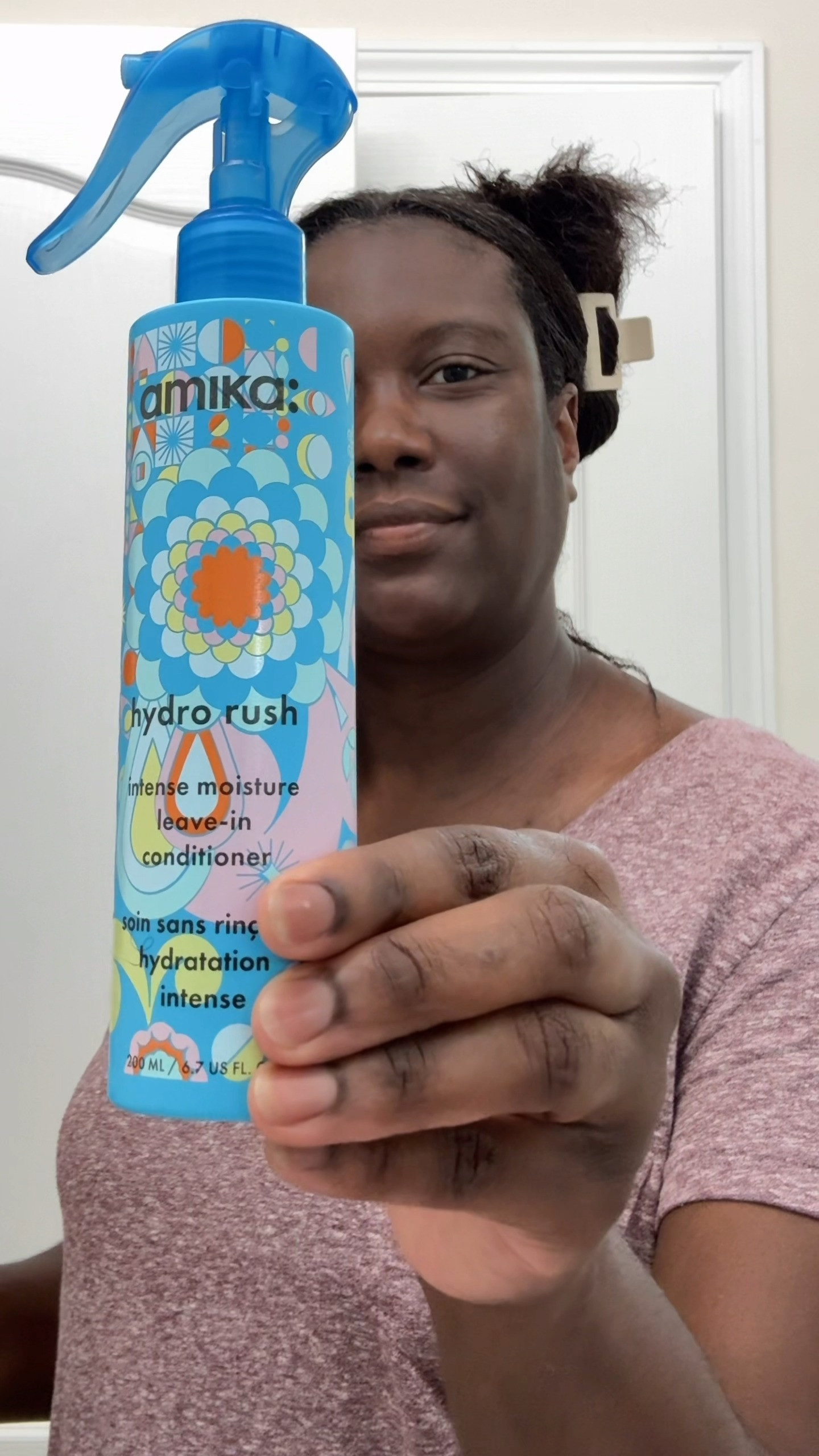 Using my favorite liquid leave-in conditioner on wash day.
#relaxedhair #LTKhair 

 #LTKBeauty