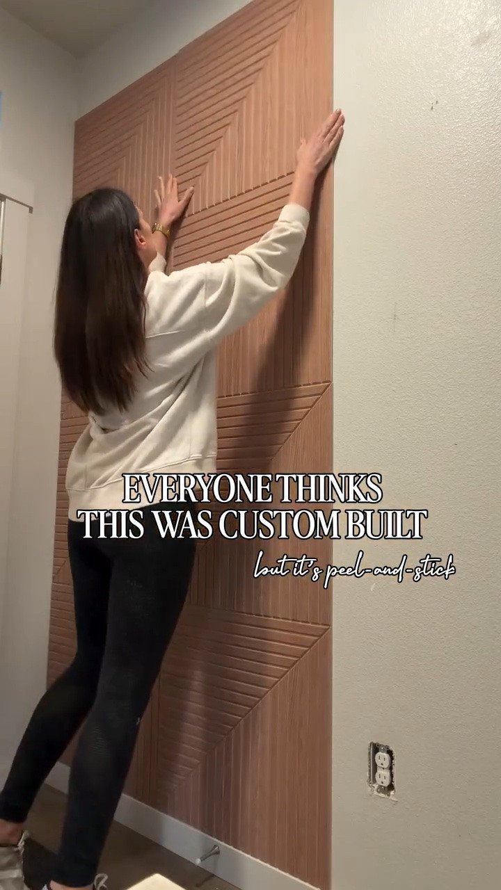 You won’t believe this is peel-and-stick.

This simple DIY gave the space a custom, high-end look without the custom price tag, and it’s one of the easiest upgrades I’ve done.

Would you try this in your home?

Comment WALL for links, or shop everything through the link in my bio. ✨

#diyhome #peelandstick #homeupgrade #homeinspo #interiordesign homedecor budgetdecor designerlookforless modernhome airbnbdesign

#LTKHome #LTKSaleAlert