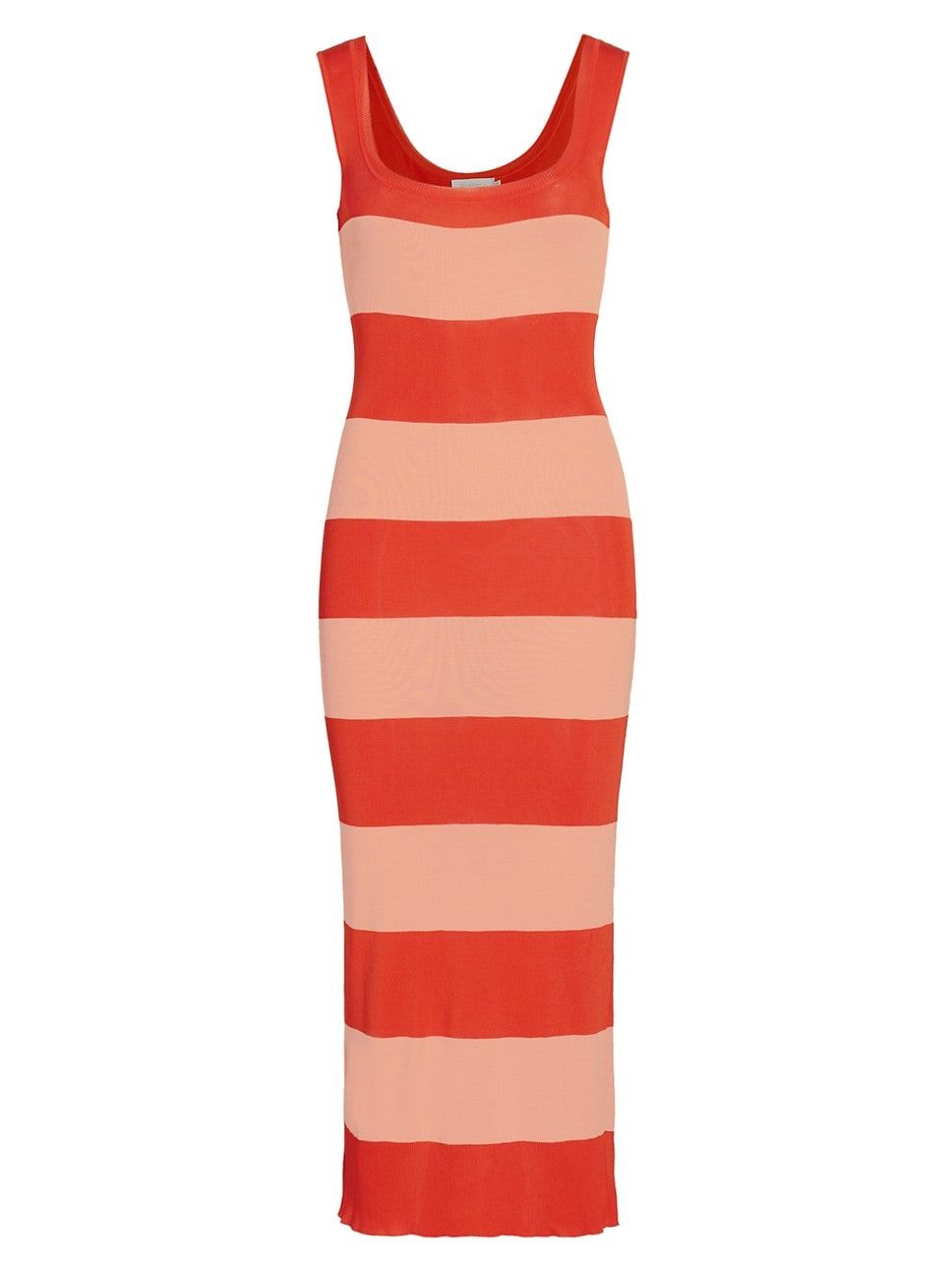 Striped Tank Midi-Dress | Saks Fifth Avenue