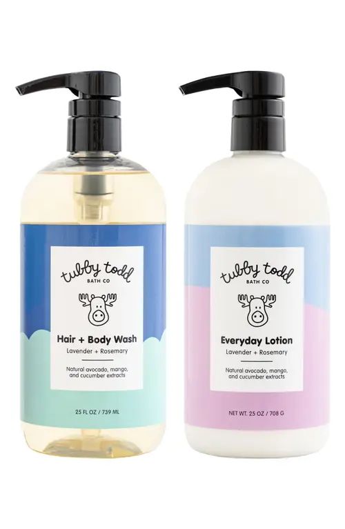 Tubby Todd Bath Co. The Wash & Lotion Bundle in Lavender And Rosemary at Nordstrom | Nordstrom