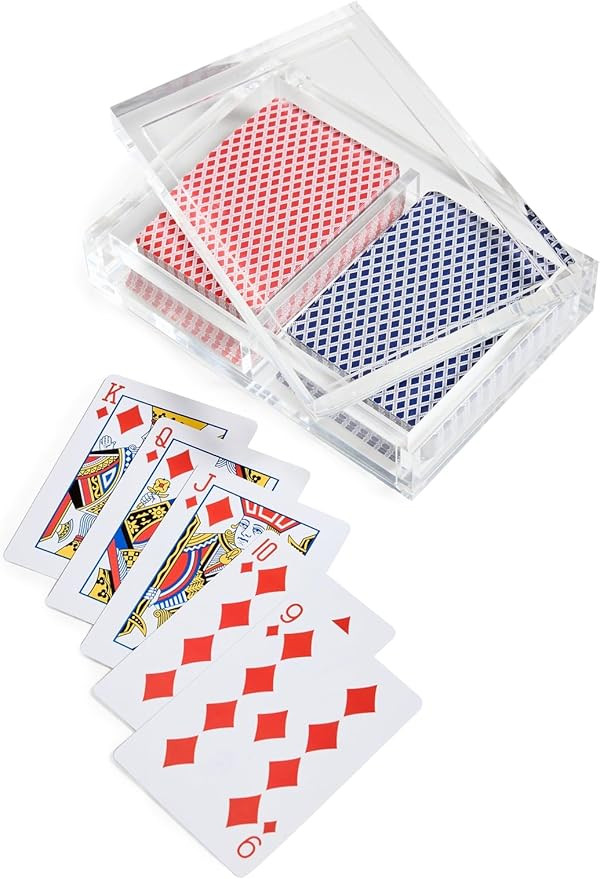 Women's Lucite Card Box Set | Amazon (US)
