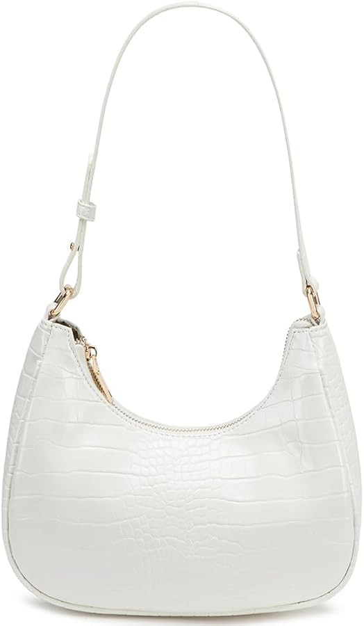 Crescent Shoulder Bags for Women Cute Hobo Tote Handbag Under the Arm Purses Mini Clutch Purse wi... | Amazon (US)