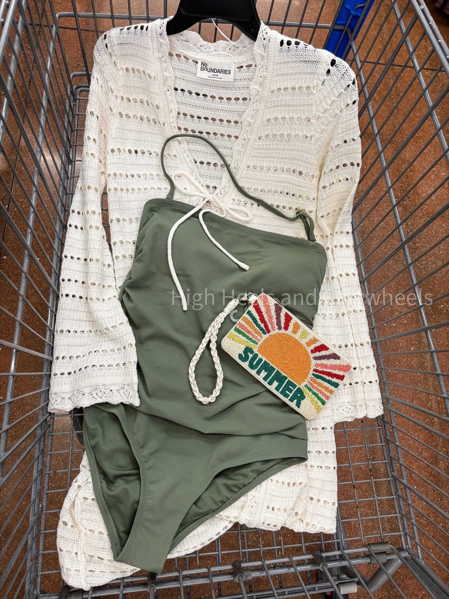 New swimsuit and coverup from Walmart 