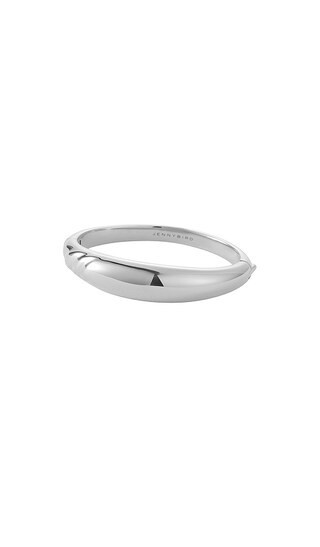 Jenny Bird Nelle Bangle in Metallic Silver. - size M | Revolve Clothing (Global)