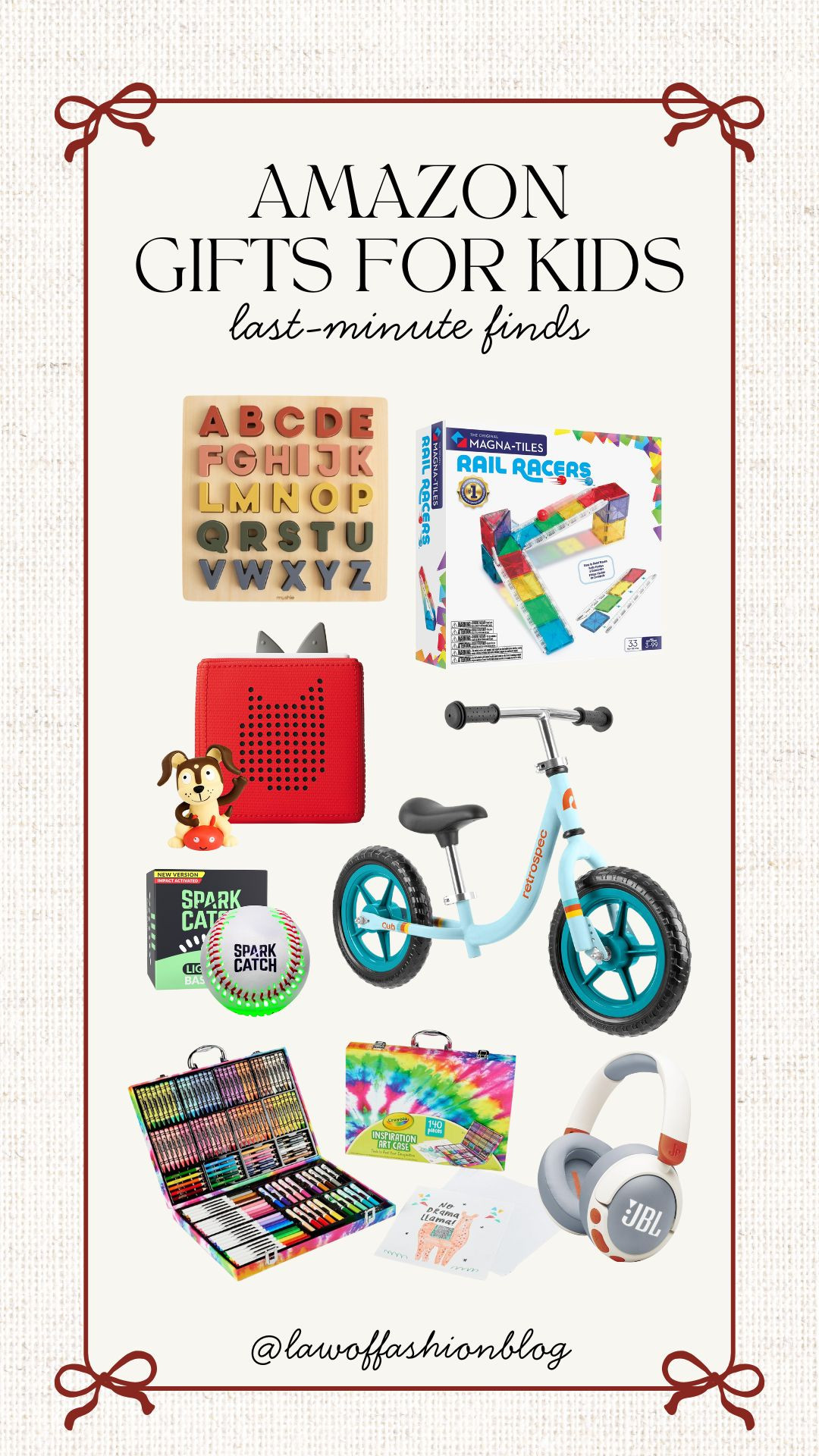 Amazon gift ideas for kids 🎁 Last-minute gift ideas, toys for boys and girls, stocking stuffer, Christmas gifting, holiday gift, prime delivery, games, art and crafts, tech, sports, puzzle, Tonies, retrospec, magnatiles, headphones, best-selling, top-rated toys. 

 #LTKGiftGuide #LTKHoliday #LTKKids