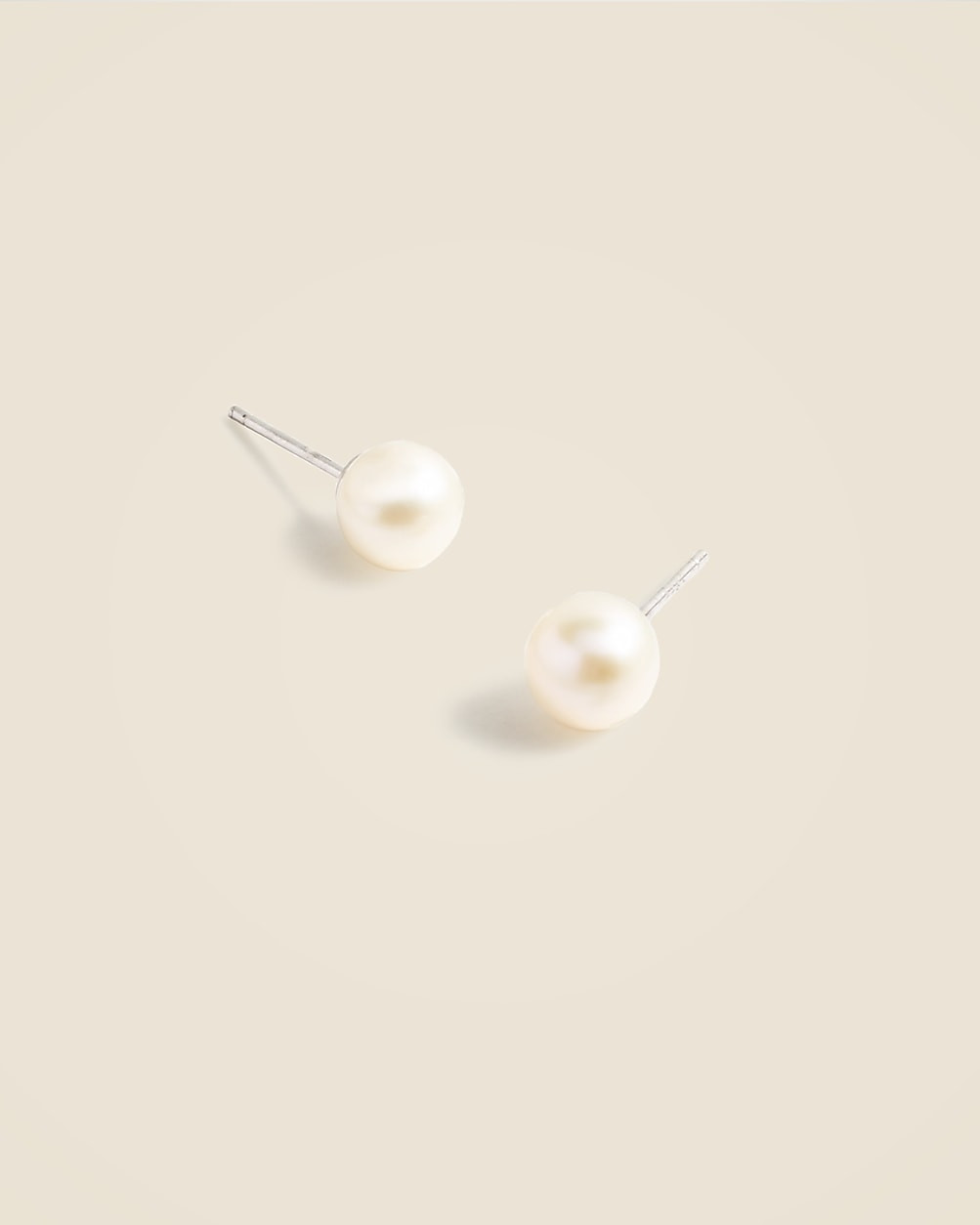 Pearl stud earrings | J. Crew US
