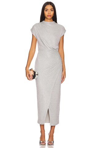 SAYLOR Astrid Dress in Silver from Revolve.com | Revolve Clothing (Global)