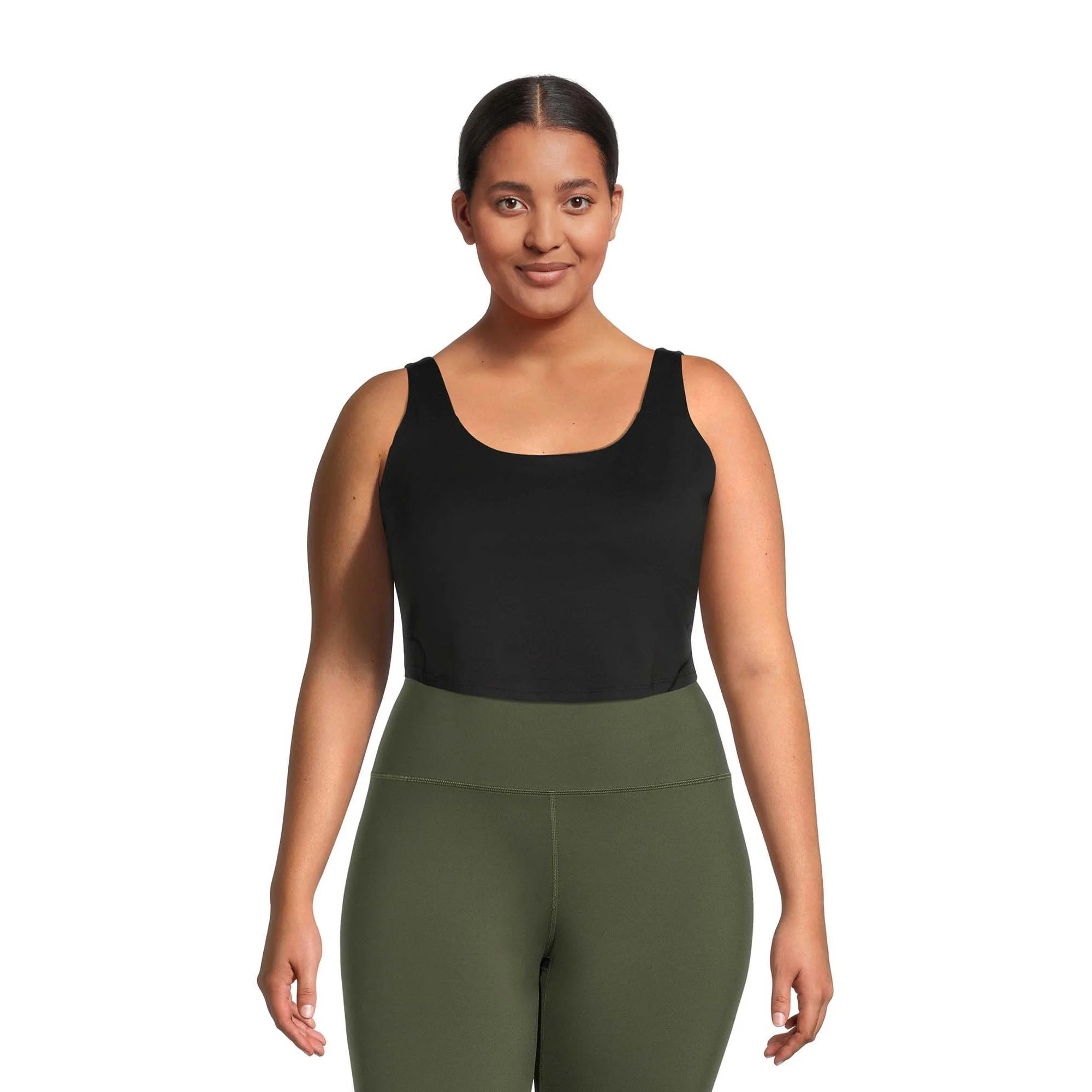 Avia Women's Plus Size Sport Crop Top | Walmart (US)