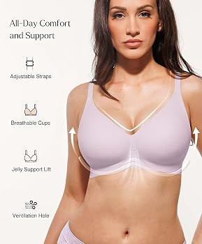 Popilush Bras for Women No Underwire Seamless Push Up Bra | Amazon (US)
