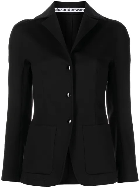 single-breasted gusset blazer | Farfetch (US)