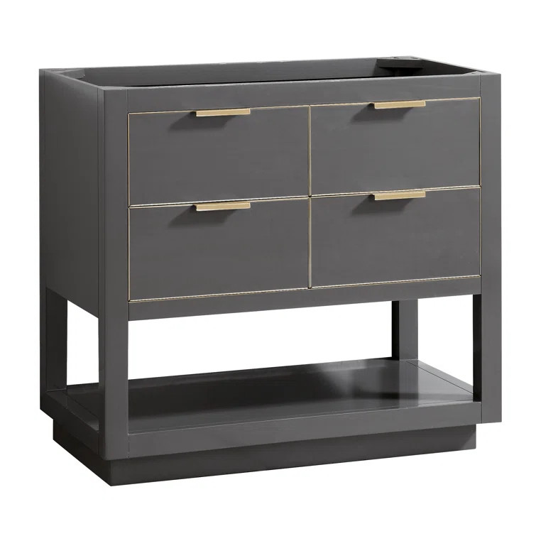 Sierra 36" Single Bathroom Vanity Base Only | Wayfair North America