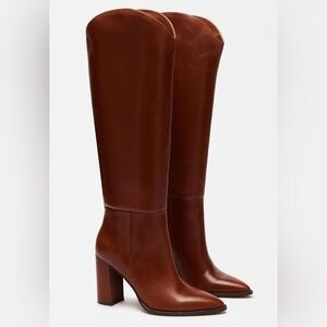 Steve Madden Bixby Boots in Cognac Leather. NWOB Size 6 | Poshmark