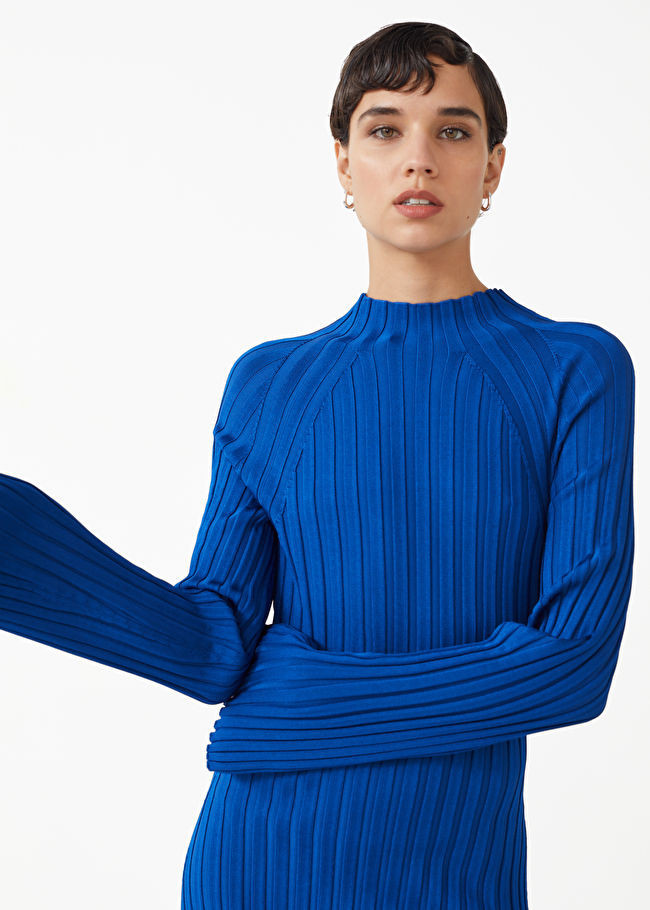 Rib Knit Midi Dress | & Other Stories US