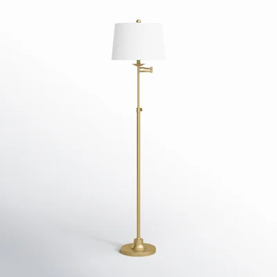 Rosalie 64.25" Swing Arm Floor Lamp | Wayfair North America