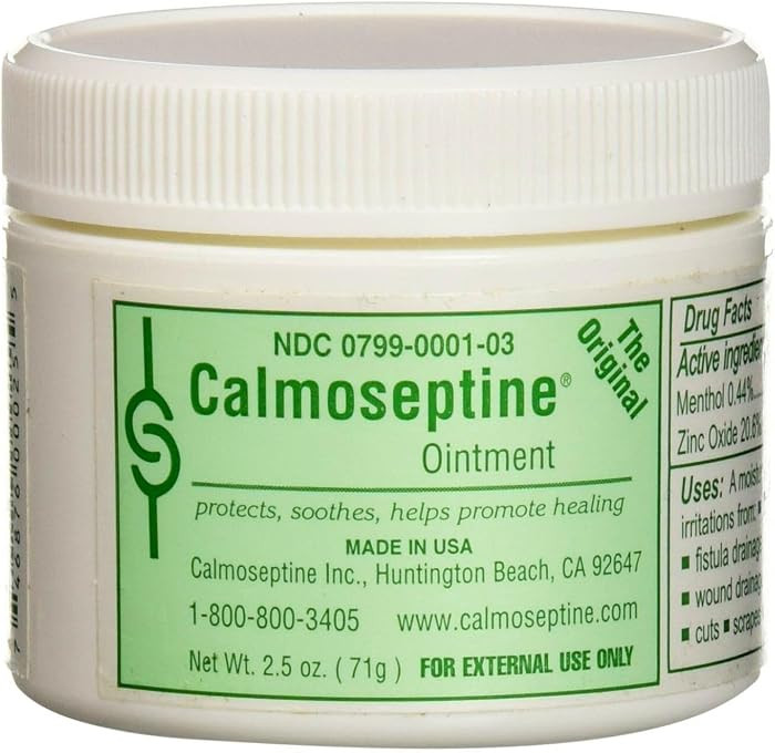 Calmoseptine Ointment 2.5 oz Jar | Amazon (US)