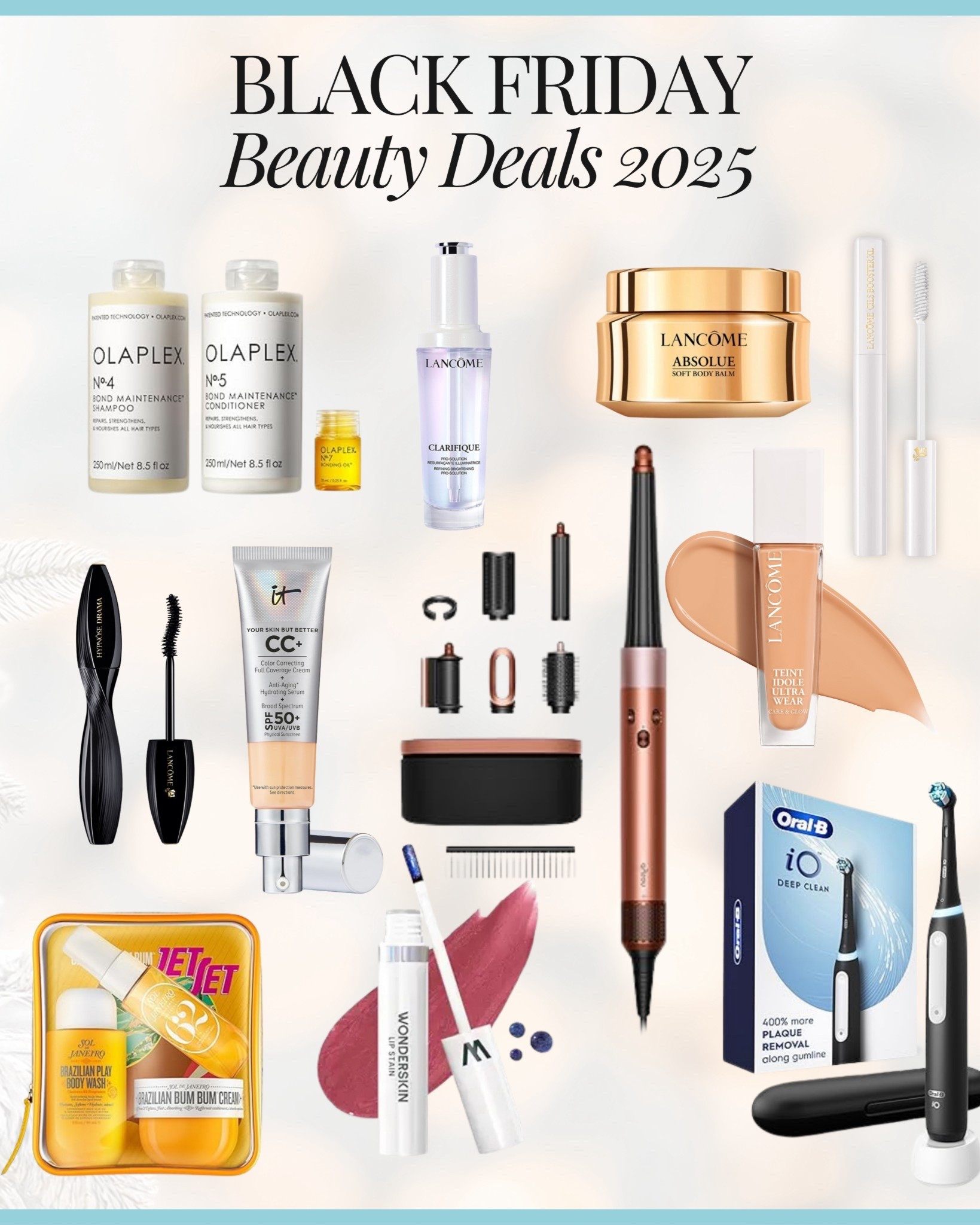 Black Friday is here, so I rounded up this year’s best finds — beauty, skincare, and everyday essentials worth catching on sale.
Shop the full collection below ✨

#LTKDeals #LTKBeauty
#LTKBlackFriday #BlackFriday2025 