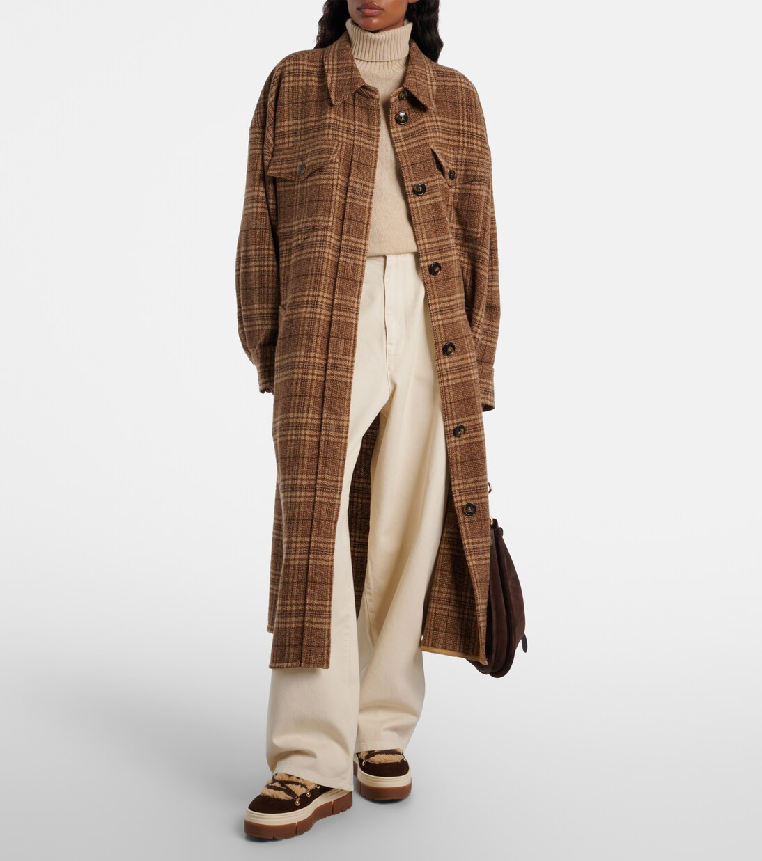 Vaduz suede and shearling ankle boots | Mytheresa (UK)