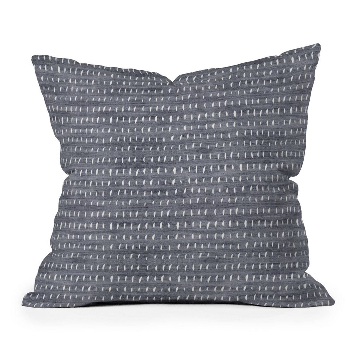 16" x 16" Holli Zollinger Bogo Rain Outdoor Throw Pillow Denim Blue - Deny Designs | Target